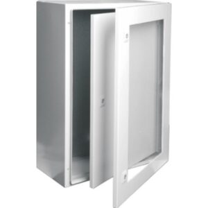 Metalni orman 600x400x200 mm IP66 sa dvoja vrata i montažnom pločom - I-600400200-NG